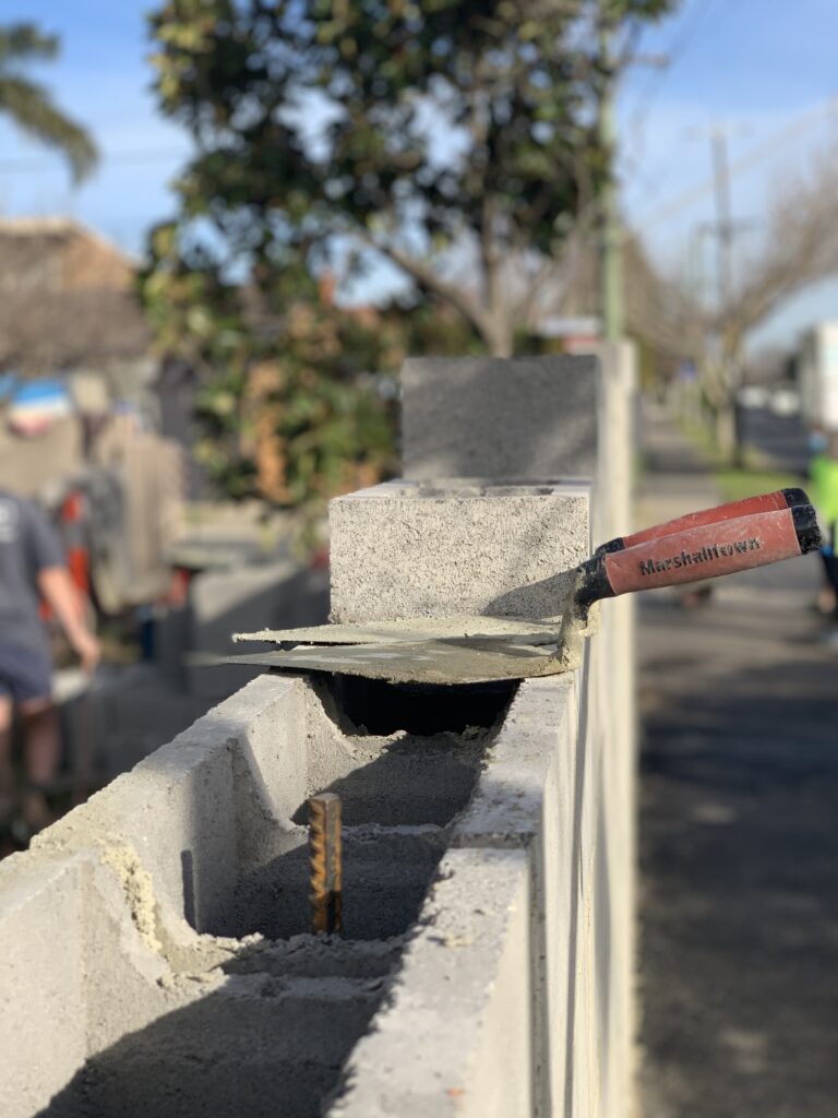 brick fences gold coast